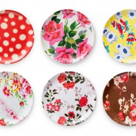 Flea Market Chic Plates