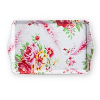 Flea Market Chic Rectangular Tray